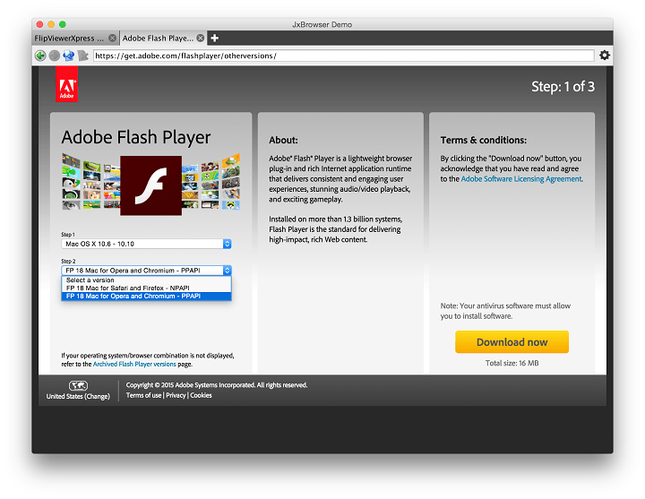 adobe flash player download for mac cnet